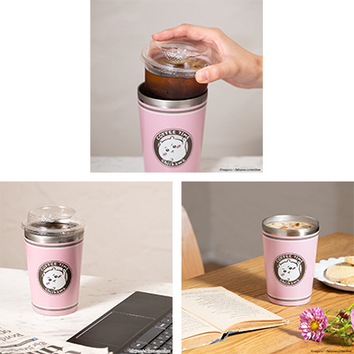 ローソン「ちいかわ」タンブラー発売！ コーヒーショップのカップの