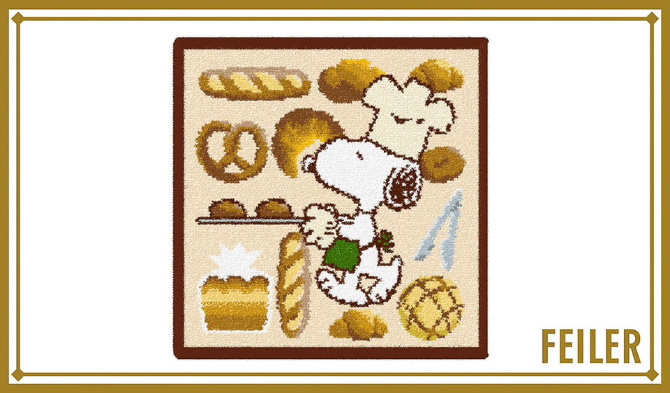 フェイラー スヌーピーコラボ 2枚セット フェイラー スヌーピー コラボ