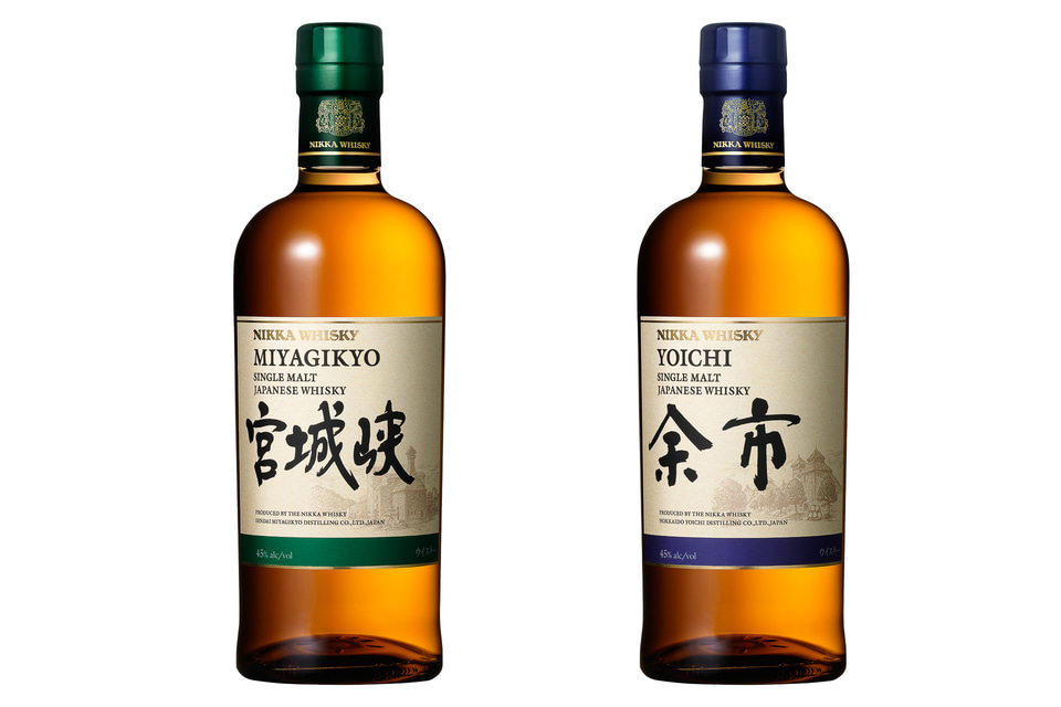 ニッカウヰスキー「シングルモルト宮城峡10年」の発売を発表。10年ぶり