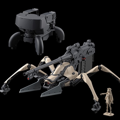 プラモデル「HG 1/48 ジャガーノート」汎用仕様とシン搭乗機の2種が