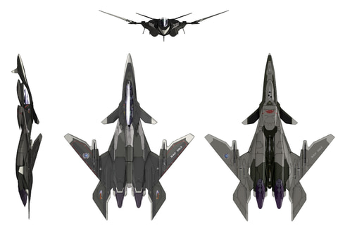 戦闘妖精雪風」1/72スケール マルチマテリアルキットがプラッツから9月