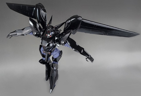 機動警察パトレイバー」より黒いボディの実験用試作レイバー