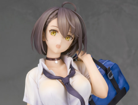 アズレン」より“ボルチモア”が「エースの放課後」の制服姿でフィギュア
