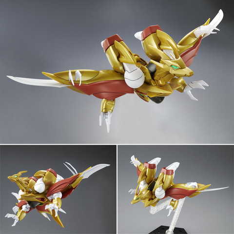 魔神英雄伝ワタル2」よりプラモ「HG 龍星丸」が新規造形にて登場