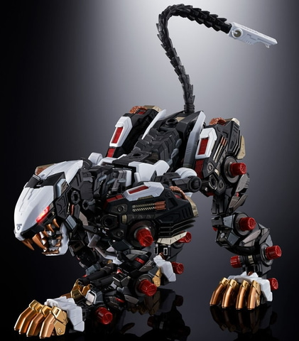 超合金 ライガーゼロ（素体）」とユニット3種セット「超合金 ライガー