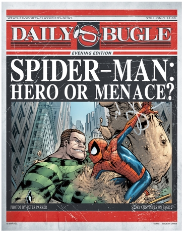 スパイダーマン 新聞 レプリカ デイリービューグル社 まとめ売り
