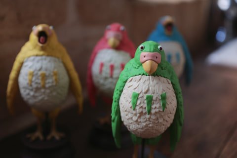 アオサギからインコマンまで「君たちはどう生きるか」のミニフィギュア