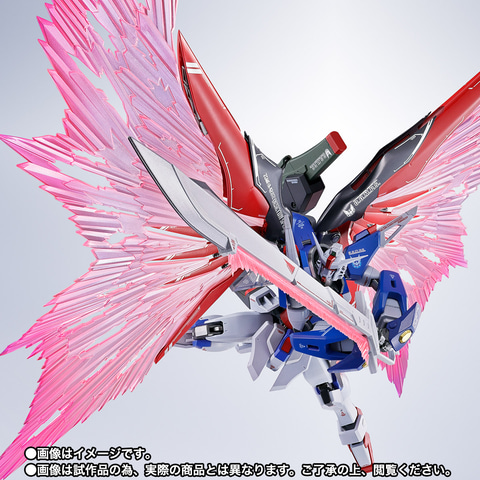 L ROBOT魂デスティニーガンダム ゼウスシルエット 光の翼3点セット