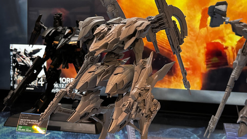 コトブキヤ、「AC6」よりスティールヘイズをプラモデル化！ 会場にて