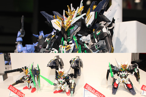 特別企画】SDW HEROESの新アイテム「キャプテンクアンタ GF」他2体が