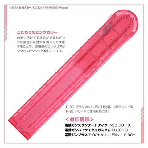 DMM通販にて東京マルイの「GGOII」コラボモデルの電動ガン「P-90プラス