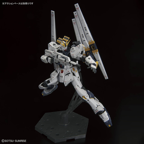 ガンダムベース限定ガンプラ「RG νガンダム」と「HG G-セルフ 」が
