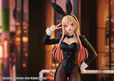 着せ恋」より喜多川海夢のハロウィンバニーフィギュアが受注開始。黒