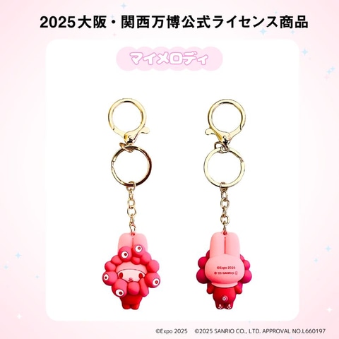 大阪・関西万博の公式キャラ「ミャクミャク」とサンリオキャラクターズ