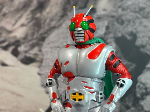 仮面ライダースーパー1 フィギュア SHF 真骨彫 CSM 当時物 赤心少林拳