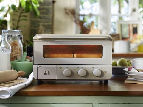 BRUNO スチーム＆ベイクトースター グレージュ 電子レンジ オーブン