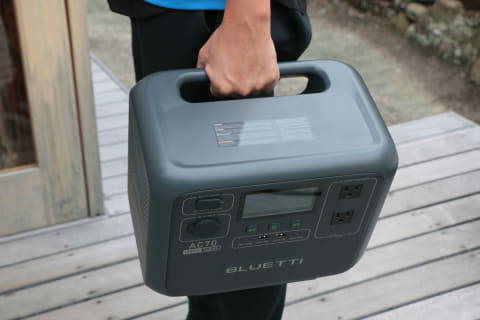 ちょうどいい”サイズ感と使い勝手!! BLUETTI最新ポータブル電源「AC70