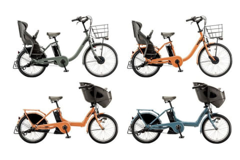 ブリヂストン、子乗せ電動アシスト自転車「bikke」2024年モデル - 家電