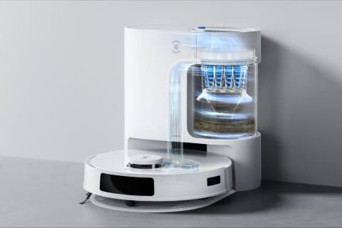 エコバックス、ゴミ自動収集で7万円切る水拭き対応ロボット掃除機