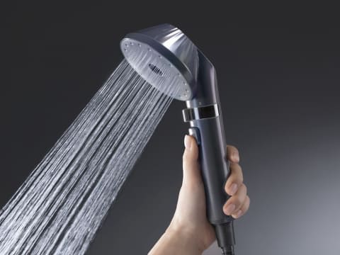 アイリスのシャワーヘッド、ウルトラファインバブルで頭皮の汚れ