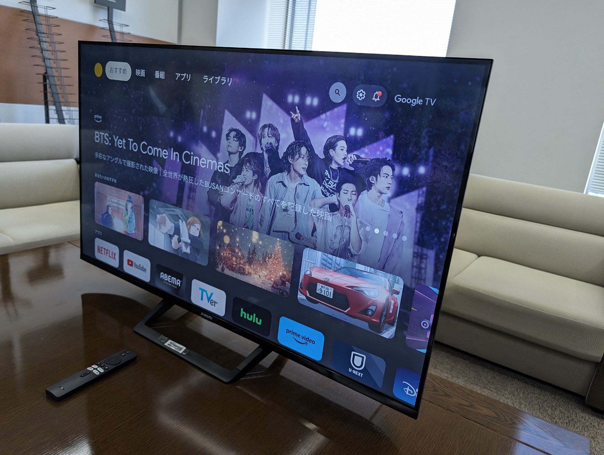 シャオミ(Xiaomi) チューナーレステレビ 55インチ Google TV（Amazon
