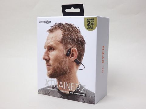 やじうまミニレビュー】IP68防水の音楽プレーヤー機能つき骨伝導