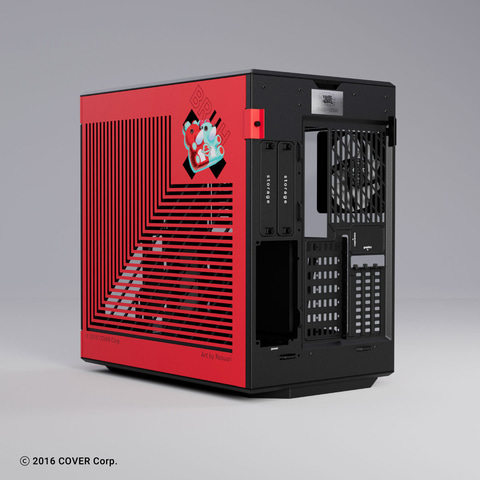 パーツがよく見えるケース「HYTE Y60」に「Hakos Baelz」コラボモデル