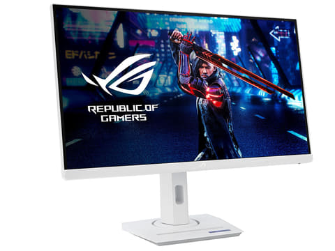 ASUS、白いゲーミングモニター2機種 - PC Watch