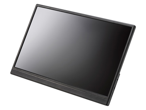 タッチ対応の15.6型モバイルモニター。キックスタンドも内蔵 - PC Watch