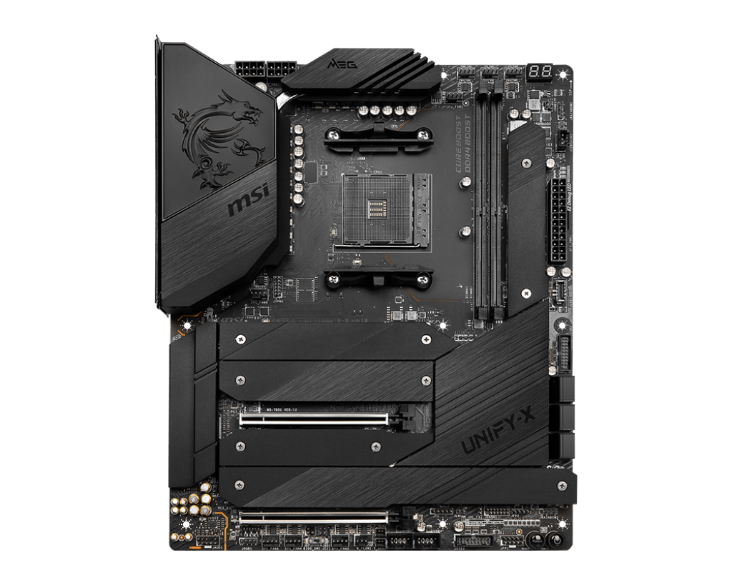 MSI MEG X570S UNIFY-X MAX - 6 x Gen4 M.2, Direct 16+2 Phase 90A