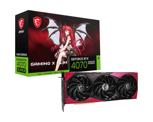 MSI GeForce RTX™ 4070 SUPER 12G GAMING X SLIM MLG