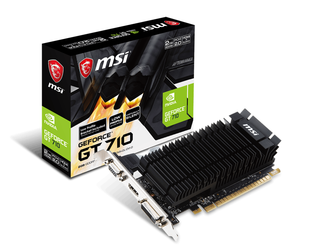 Specification GT 710 2GD5H LP | MSI USA