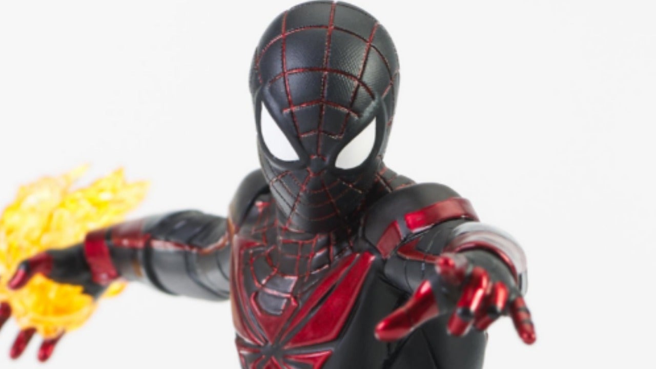 Spider-Man: Miles Morales Gamerverse Statue Revealed by Diamond