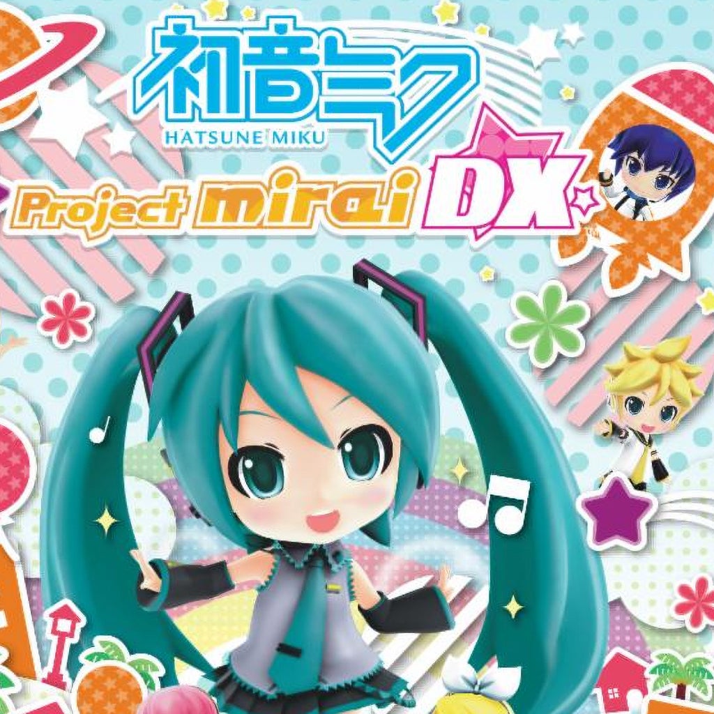 初音ミク Project mirai 店頭販促用ポスター 初音ミク Project mirai