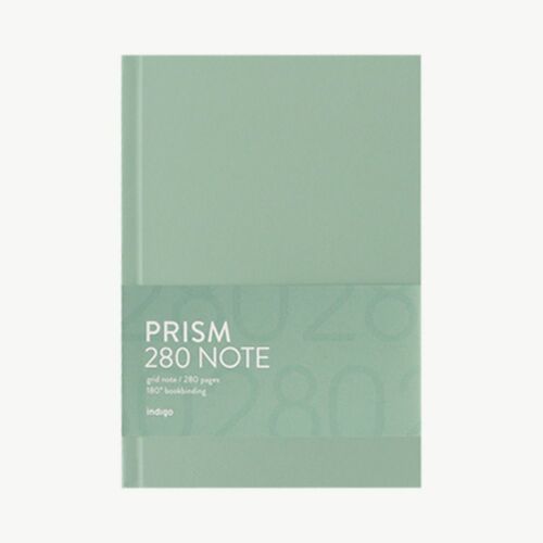 MochiThings: Prism B6 280p Hardcover Grid Notebook