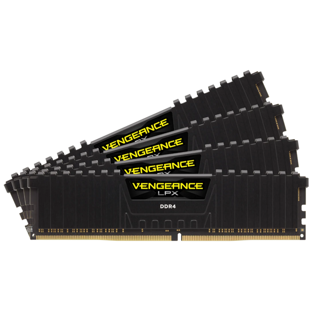VENGEANCE® LPX 32GB (4 x 8GB) DDR4 DRAM 2666MHz C16 Memory Kit - Black