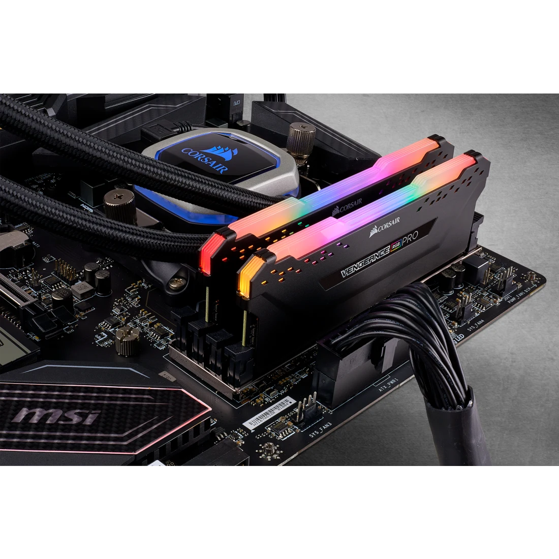 VENGEANCE® RGB PRO 16GB (2 x 8GB) DDR4 DRAM 3000MHz C16 Memory Kit