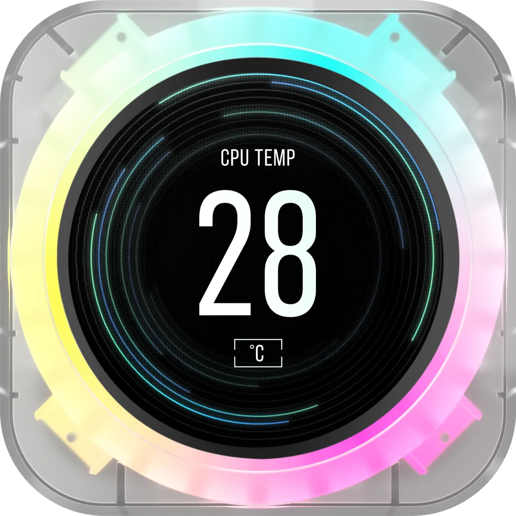 iCUE ELITE CPU Cooler LCD Display Upgrade Kit — Ice