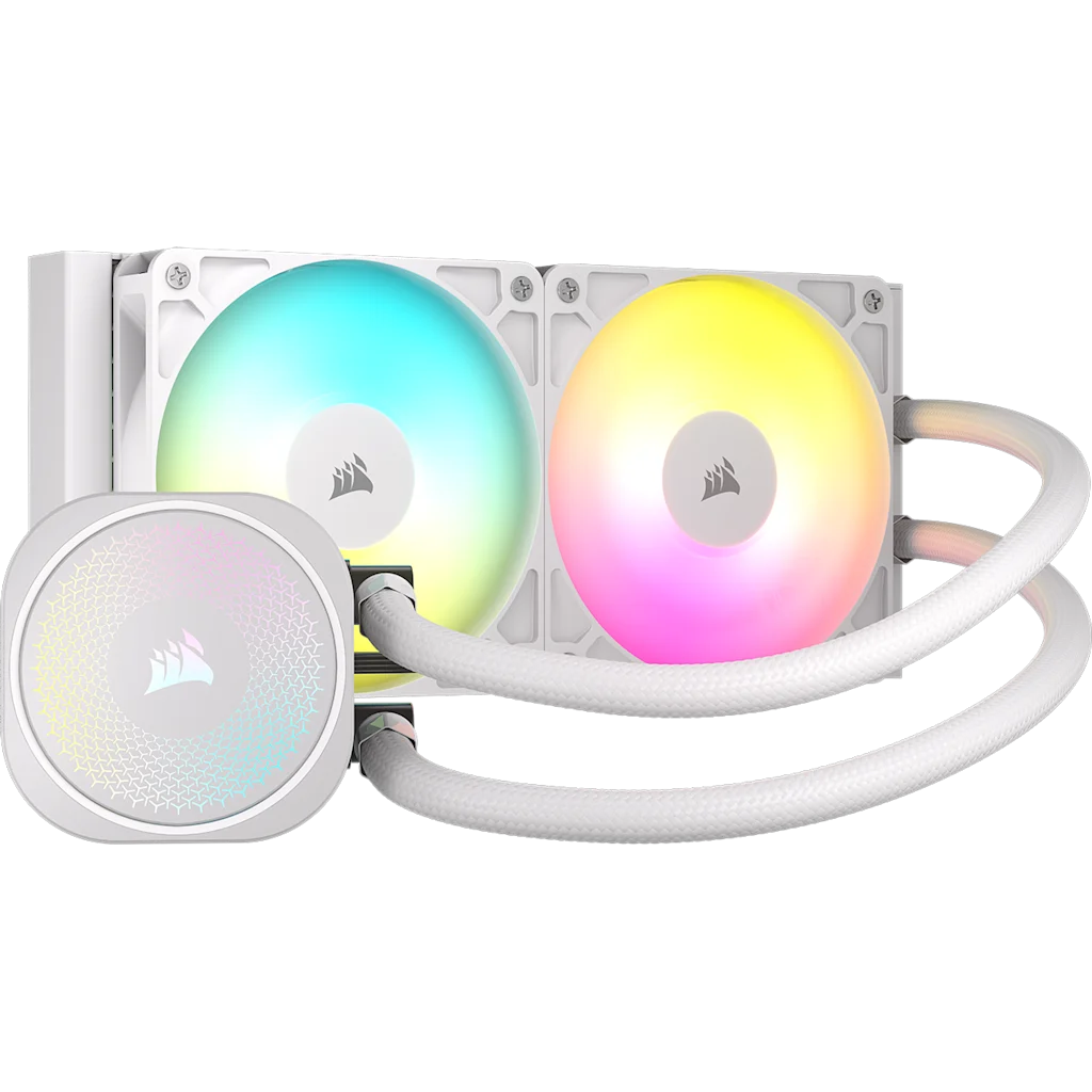 NAUTILUS 240 RS ARGB Liquid CPU Cooler - White