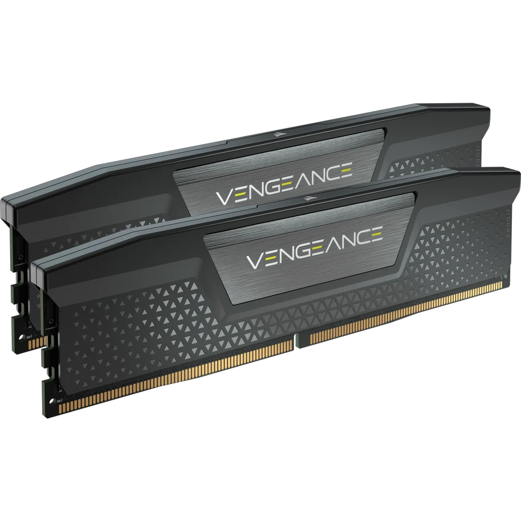 VENGEANCE® 32GB (2x16GB) DDR5 DRAM 5200MHz C40 Memory Kit — Black