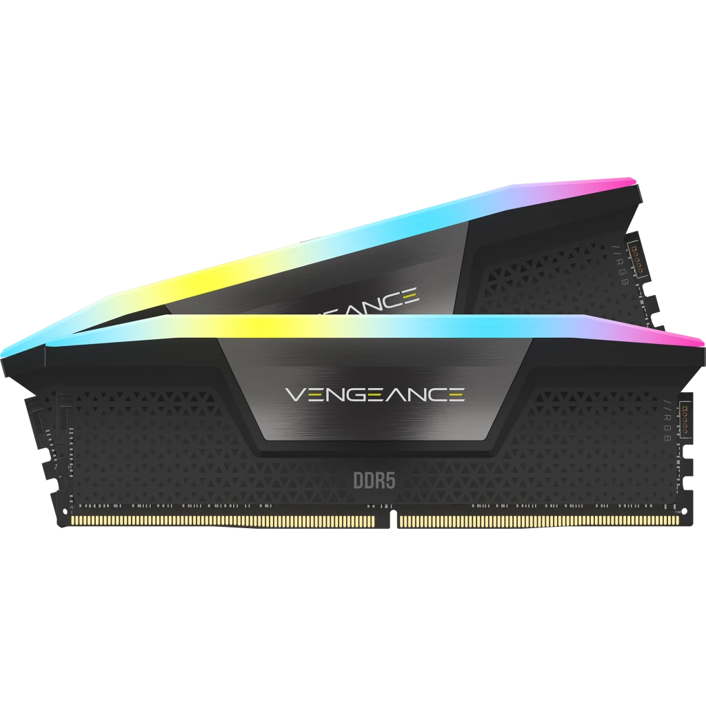 VENGEANCE® RGB 64GB (2x32GB) DDR5 DRAM 5600MT/s CL40 Memory Kit