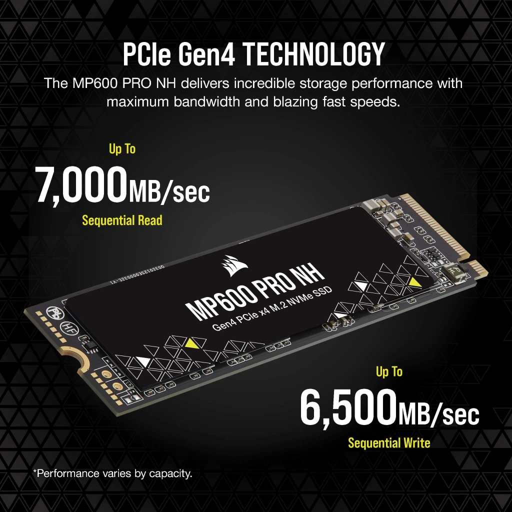 MP600 PRO NH 1TB PCIe 4.0 (Gen 4) x4 NVMe M.2 SSD