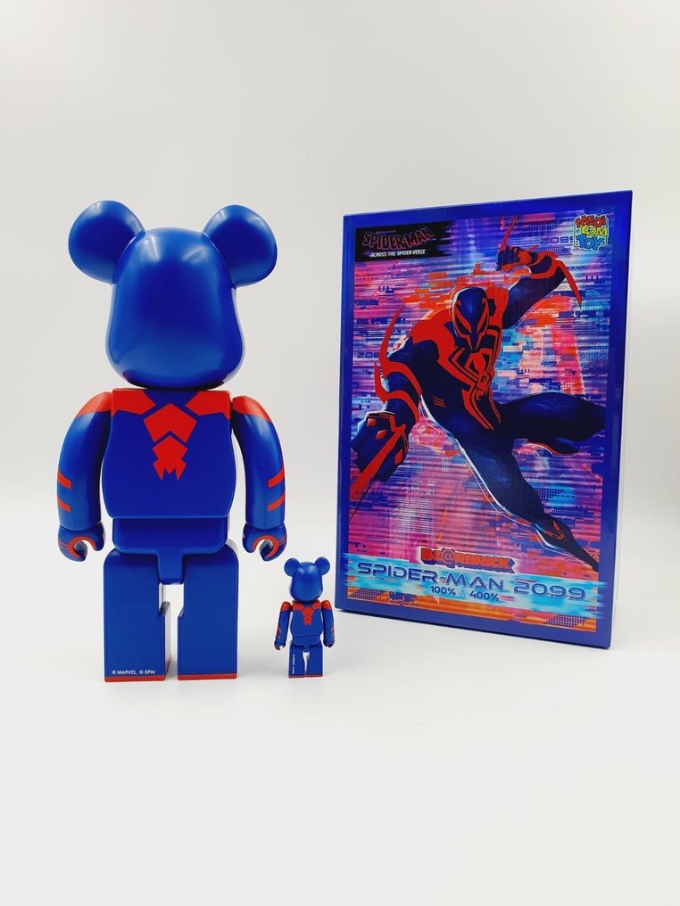 ベアブリック スパイダーマン2099 Bearbrick BE@RBRICK Spider-Man