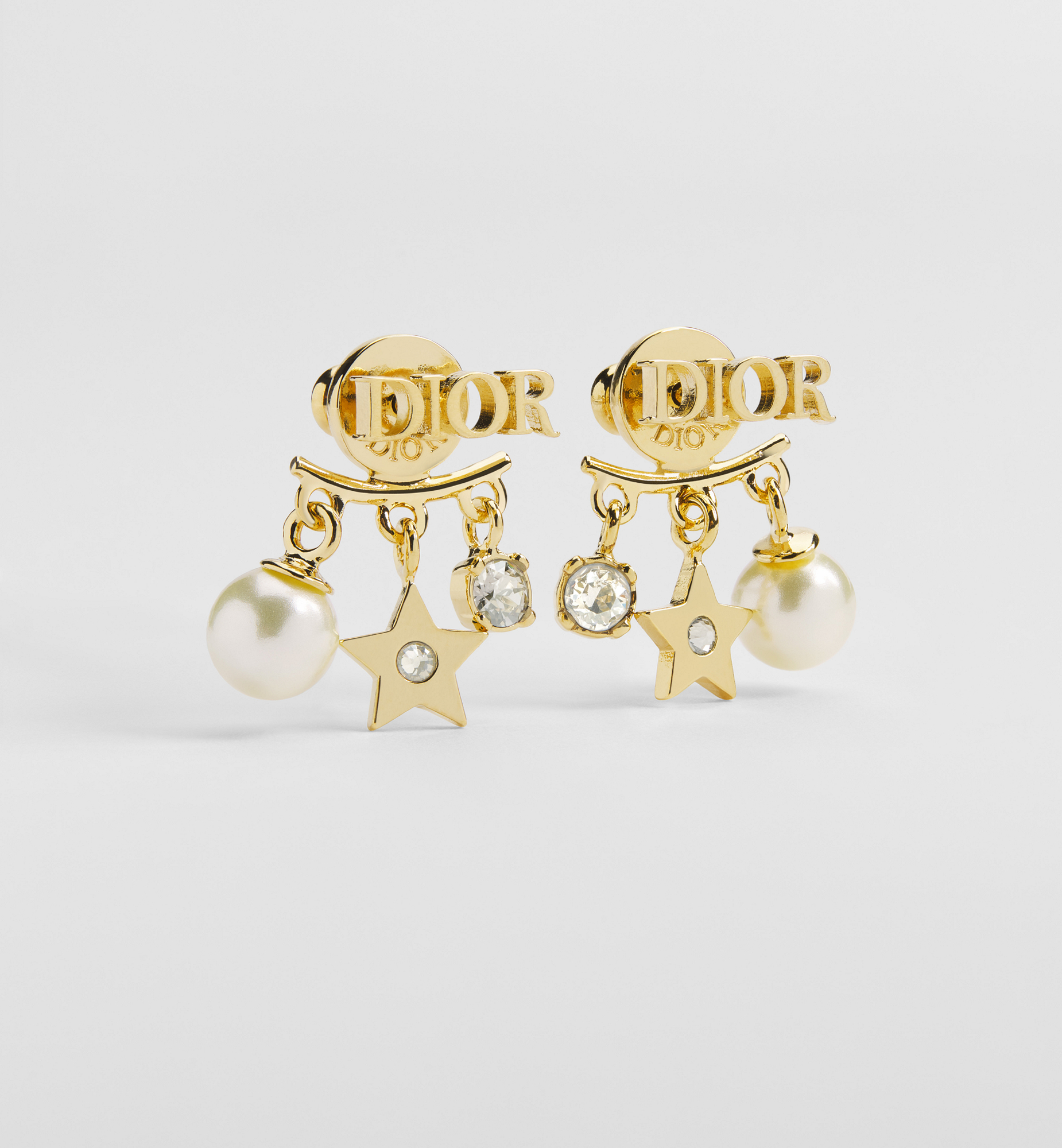 DIOR | Dio(r)evolution ピアス メタル・レジンパール・クリスタル