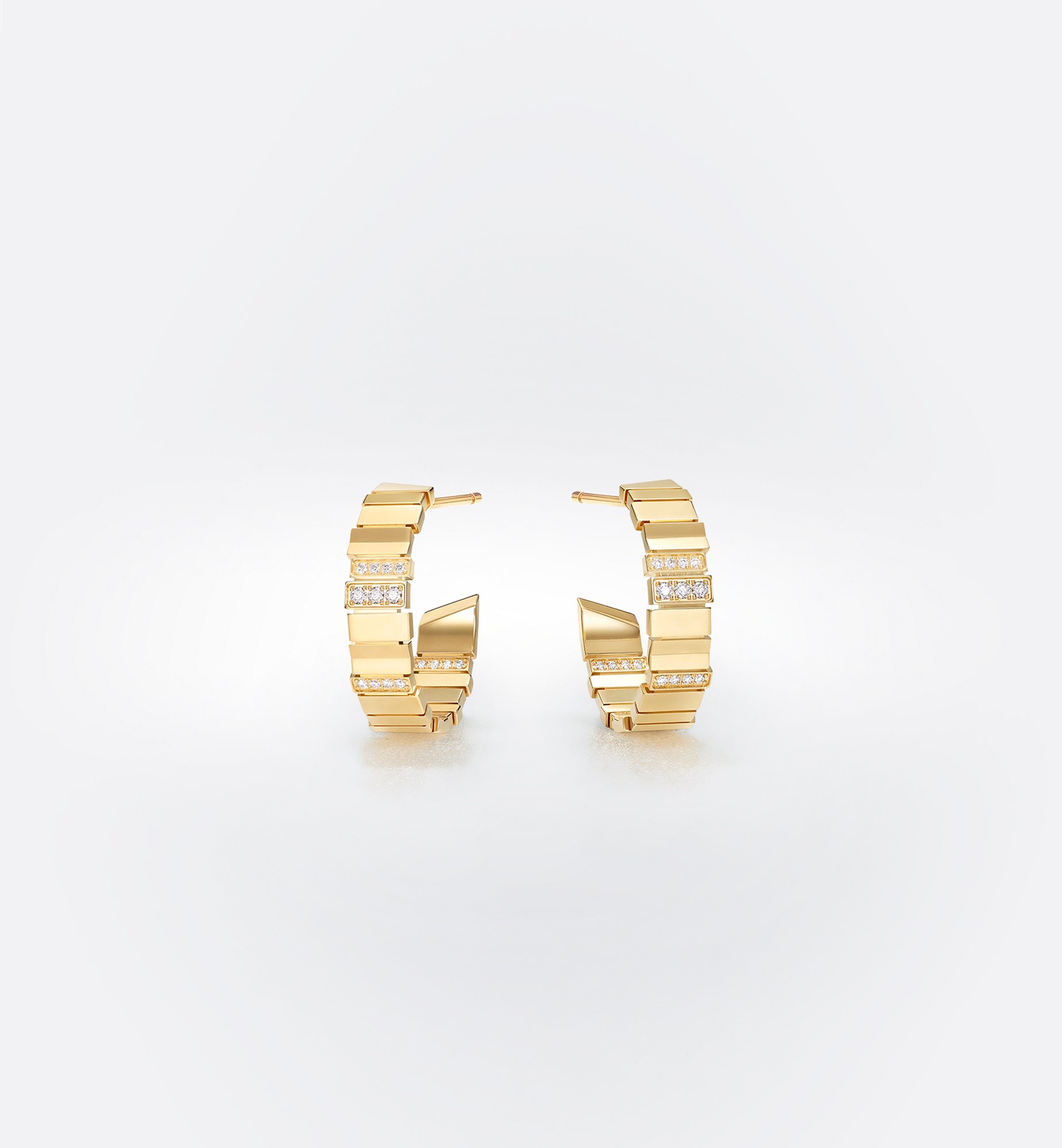 DIOR | GEM DIOR ピアス ピンクゴールド & ダイヤモンド