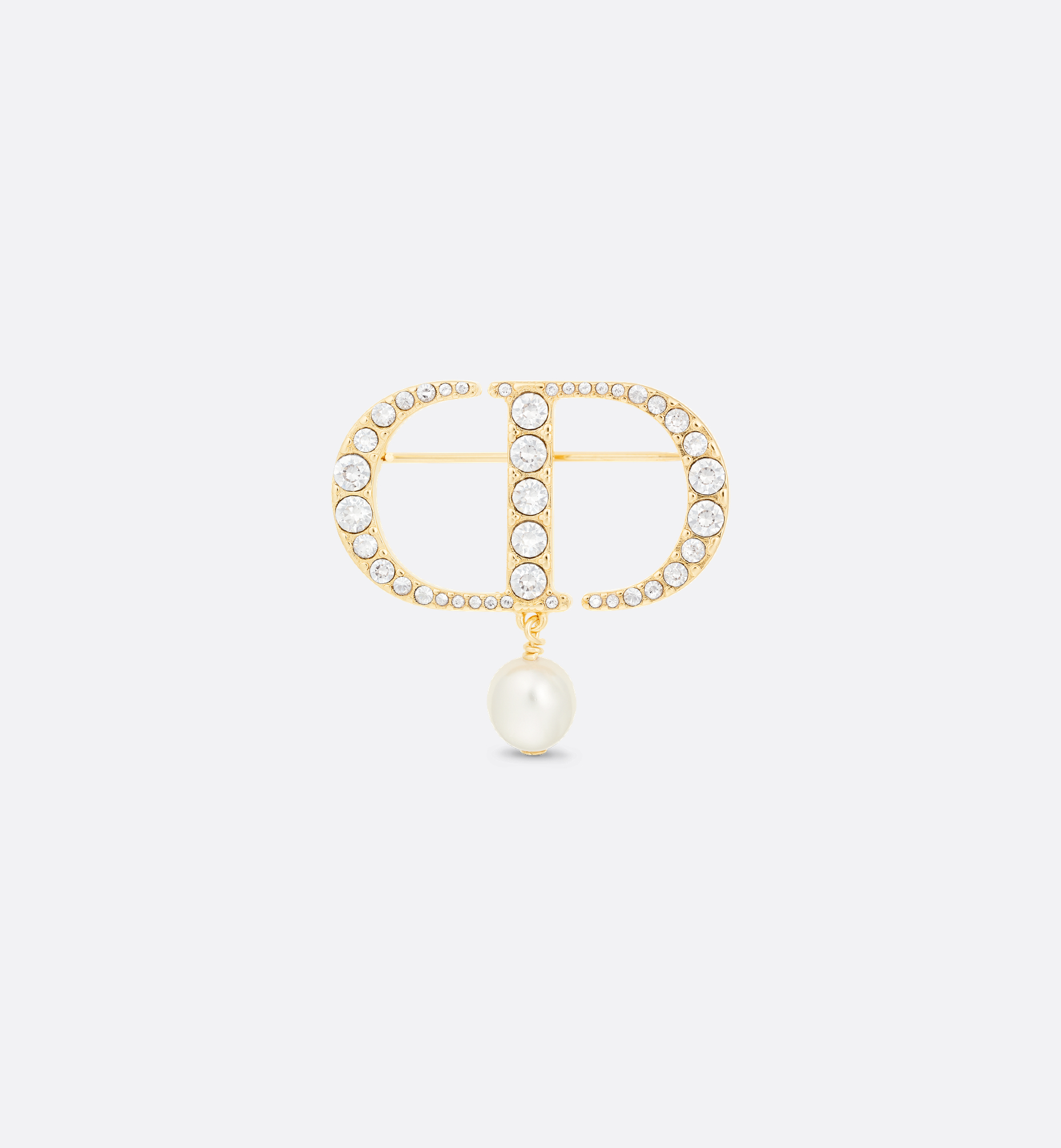 Clair D Lune ブローチ Dior メタル・レジンパール・クリスタル DIOR