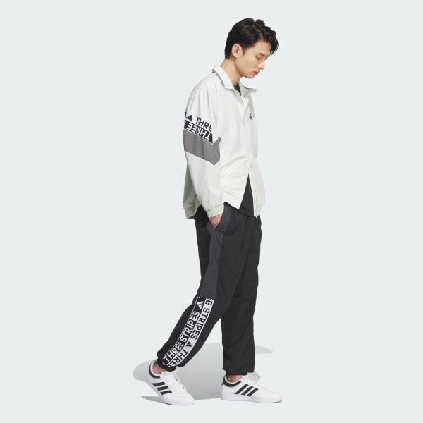 アディダス ワーディングパック メッシュの裏地付き ウーブン フル