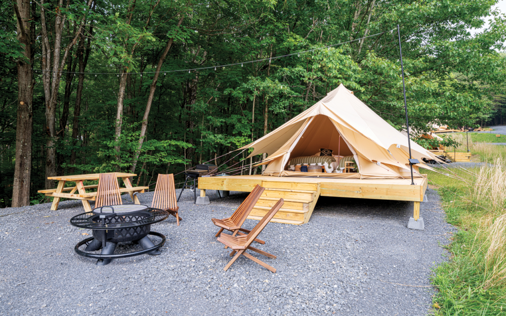 Go Glamping Near Berkeley Springs, West Virginia