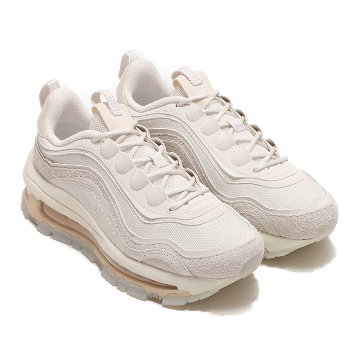 NIKE W AIR MAX 97 FUTURA PHANTOM/PHOTON DUST-PALE IVORY-GUAVA ICE