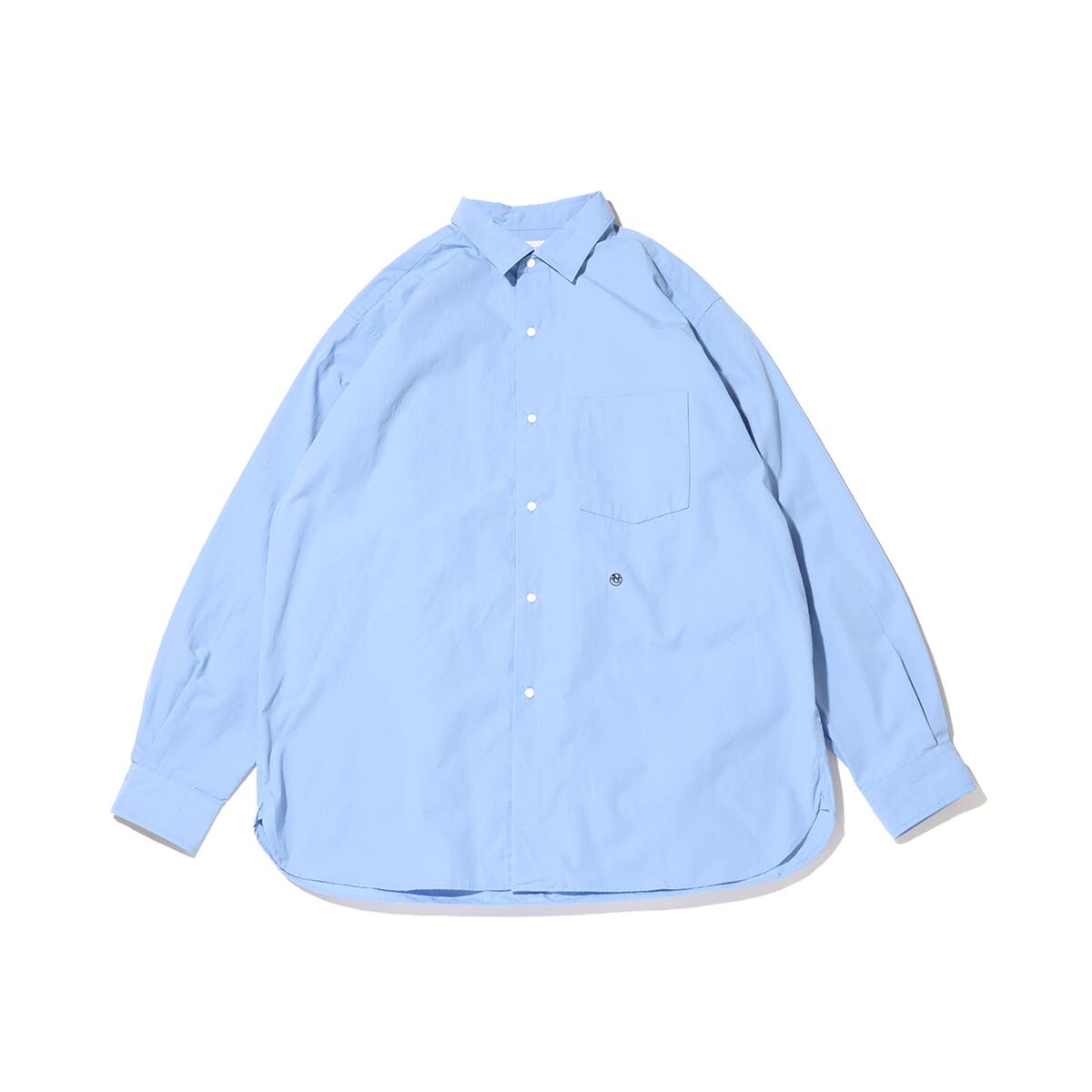 nanamica Regular Collar Wind Shirt Sax 23FA-I（ナナミカ レギュラー